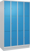 Fächerschrank CLASSIC
B1200xT500xH1950 mm
RAL 7035/5012, 4x3 Fächer - More 6