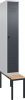 Gard.-Schrank TW CLASSIC
B300xT500xH2120 mm
RAL 7035/7016, 1 Abteil - More 6