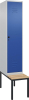 Gard.-Schrank TW CLASSIC
B400xT500xH2120 mm
RAL 7035/5010, 1 Abteil - More 6