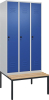 Gard.-Schrank TW CLASSIC
B900xT500xH2120 mm
RAL 7035/5010, 3 Abteile - More 6