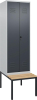 S/W-Gard.-Schrank CLASSIC
B600xT500xH2120 mm
RAL 7035/7016, 2 Abteile - More 6