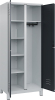 Wä.-Gard.-Schrank CLASSIC
B800xT500xH1950 mm
RAL 7035/7016, 2 Abteile - More 6