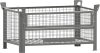 Gitterbehälter RAL7005
B1200xT800xH600 mm
Nutzlast 1t Auflast 4t - More 7