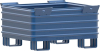 Stapelbehälter RAL5010
B1200xT1000xH650 mm
Nutzlast 2t Auflast 8t - More 6
