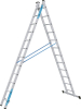 Kombileiter Combimaster
Plus X 2x12 Sprossen
Leiterlänge max 6,06m - More 7