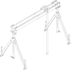 Aluportalkran stationär
H2786-4336 mm
2000 kg TL 4000 mm - More 7