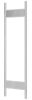 T-Profilrahmen
H2500xT500 mm montiert
mit Tiefenriegel - More 6