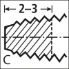 M.GEWINDEB. NPT HSSE
3/ 8 Z FORMAT - More 7