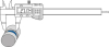 Wellennut-Messsch.
dig. 150/0,01mm FORTIS - More 7