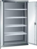 Flügeltürenschrank
B1100xT641xH1950mm
RAL 7035,Vollblechtür - More 7
