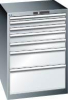 Schubladenschrank 36x36E
B717xT725xH1000mm
RAL 7035 - More 7