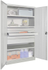 Schwerlastschrank m.Türen
H1950xB1040xT630 mm
3 FB,SL 3x75,1x125,175mm - More 7