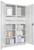 Schwerlastschrank m.Türen
H1950xB1040xT630 mm
6 FB, SL 4 x FH 175 mm - More 7