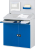 Computer-Schrank
B1100xT520xH1770 mm
RAL 7035/5010 stationär - More 7
