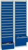 Format Schubladenschrank
B1800xT1000xH500mm
RAL 7035/5010 - More 8