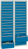 Format Schubladenschrank
B1800xT1000xH500mm
RAL 7035/5012 - More 8