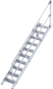 Alu-Treppe 45 Grad
10 Stufen B 600 mm
lichte Höhe 2080 mm - More 8