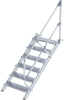 Alu-Treppe 45 Grad
6 Stufen B 800 mm
lichte Höhe 1250 mm - More 8