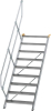 Alu-Treppe 45 Grad
6 Stufen B 600 mm
lichte Höhe 1250 mm - More 8