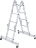 Alu-Vielzweckleiter
2x3 + 2x4 Sprossen
Höhe als Bühne 0,99 m - More 8