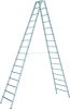 Stufenleiter R13step B
2x16 Stufen
Leiterlänge 4,51 m - More 8