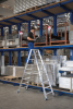 Alu-Stehleiter
2x6 Stufen, rollbar
Gesamthöhe 1,38 m - More 8
