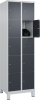 Fächerschrank CLASSIC
B600xT500xH1950 mm
RAL 7035/7016, 2x5 Fächer - More 7