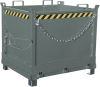 Klappbodenbehälter 2000l
B1845xT1040xH1445 mm
RAL7005 Tragkraft 1500kg - More 8