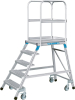Podesttreppe einseitig
5 Stufen/Gitterrost
Podesthöhe 1,20 m - More 8