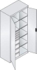 Flügeltürenschrank
B930xT500xH1950 mm
RAL7035/7016,8Schubladen - More 8
