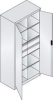 Flügeltürenschrank
B930xT500xH1950 mm
RAL 7035, 4 Schubladen - More 8