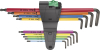 WERA Inbusschl.-Satz 9tlg.
TORX TX8-40 lange Ausf.
MULTICOLOUR-CLIP P5916.0901
Kugelkopf Color Wera - More 8