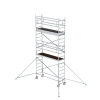 Rollgerüst m. Auslegern
Plattform B2450xT750 mm
Plattformhöhe 4,35 m - More 8