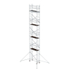 Rollgerüst m. Auslegern
Plattform B1800xT750 mm
Plattformhöhe 9,35 m - More 8