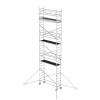 Rollgerüst m. Auslegern
Plattform B2450xT750 mm
Plattformhöhe 7,35 m - More 8
