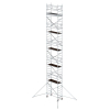 Rollgerüst m. Auslegern
Plattform B1800xT750 mm
Plattformhöhe 10,35 m - More 8
