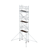 Rollgerüst m. Auslegern
Plattform B1800xT750 mm
Plattformhöhe 6,35 m - More 8