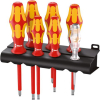 WERA Schraubendreher-Satz 
7tlg. S/PH Kraftform
im sw. Wandhalter P6350.0140 - More 8