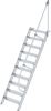 Alu-Treppe 60 Grad
10 Stufen B 800 mm
lichte Höhe 2420 mm - More 8