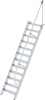 Alu-Treppe 60 Grad
12 Stufen B 800 mm
lichte Höhe 2900 mm - More 8