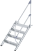 Alu-Treppe 45 Grad
4 Stufen B 800 mm
lichte Höhe 830 mm - More 8
