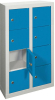 Kleinfach-Wandschrank
H815xB460xT200 mm
2x4 Fächer RAL7035 - More 8