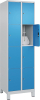Fächerschrank CLASSIC
B600xT500xH1950 mm
RAL 7035/5012, 2x4 Fächer - More 8