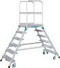 Podesttreppe beidseitig
6 Stufen/Gitterrost
Podesthöhe 1,44 m - More 9