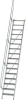 Alu-Treppe 60 Grad
16 Stufen B 600 mm
lichte Höhe 3880 mm - More 9