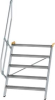 Alu-Treppe 60 Grad
5 Stufen B1000 mm
lichte Höhe 1210 mm - More 9
