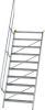 Alu-Treppe 60 Grad
10 Stufen B1000 mm
lichte Höhe 2420 mm - More 9