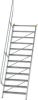 Alu-Treppe 60 Grad
12 Stufen B1000 mm
lichte Höhe 2900 mm - More 9