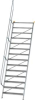 Alu-Treppe 60 Grad
14 Stufen B1000 mm
lichte Höhe 3400 mm - More 9