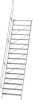 Alu-Treppe 60 Grad
16 Stufen B1000 mm
lichte Höhe 3880 mm - More 9